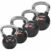 Sport-Thieme Rubberised, Smooth Chrome-Handled Set Kettlebell