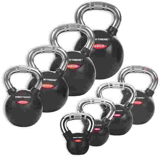 Sport-Thieme Kettlebell Set, Rubbersied With Chrome Handle 4 Sport-Thieme Kettlebell Set, Rubbersied With Chrome Handle - Image 3