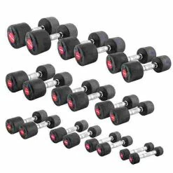 Sport-Thieme Compact Rubber Dumbbell Set -Sport-Thieme shop 220 0691