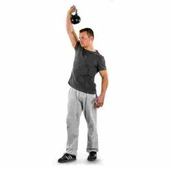 Sport-Thieme Rubberised Kettlebell With Chrome Handle -Sport-Thieme shop 220 1304 3