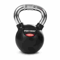 Sport-Thieme Rubberised Kettlebell With Chrome Handle -Sport-Thieme shop 232 3419
