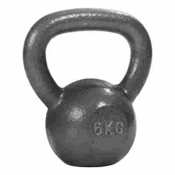 Sport-Thieme Grey-Painted, Hammer-Finish Kettlebell