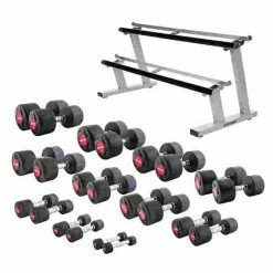 Sport-Thieme Compact Rubber Dumbbell Set -Sport-Thieme shop 270 9013